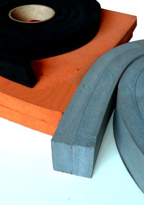 Vacuum rubber seals